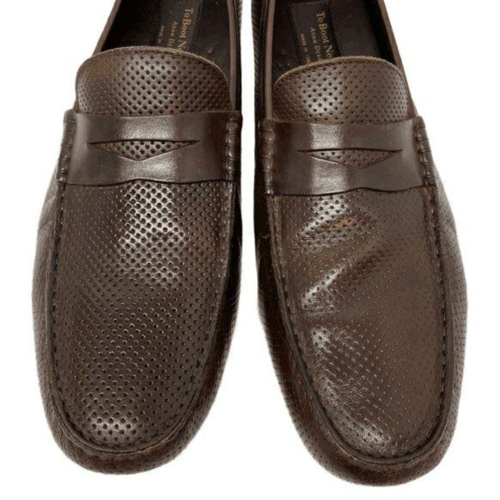 To Boot New York Size 12 Brown Loafers